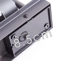 Abaco Wandleuchte Anthrazit, 1-flammig -Lampe Verkäufe abaco wandleuchte h3387337 17