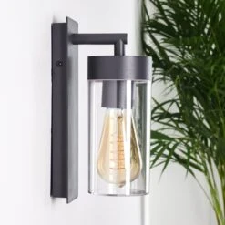 Abaco Wandleuchte Anthrazit, 1-flammig -Lampe Verkäufe abaco wandleuchte h3387337 4