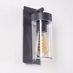 Abaco Wandleuchte Anthrazit, 1-flammig -Lampe Verkäufe abaco wandleuchte h3387337 8