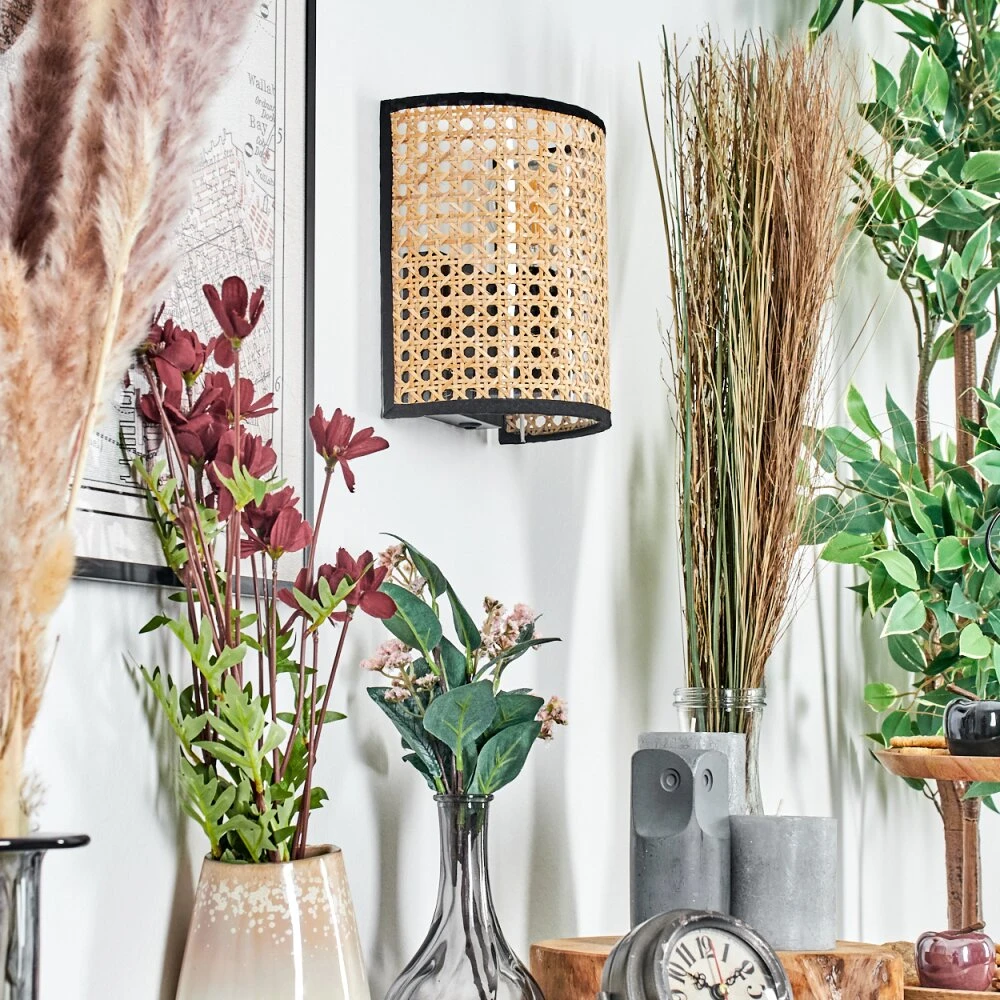 Abedim Wandleuchte Schwarz, 1-flammig 4 Abedim Wandleuchte Schwarz, 1-flammig – Bild 2