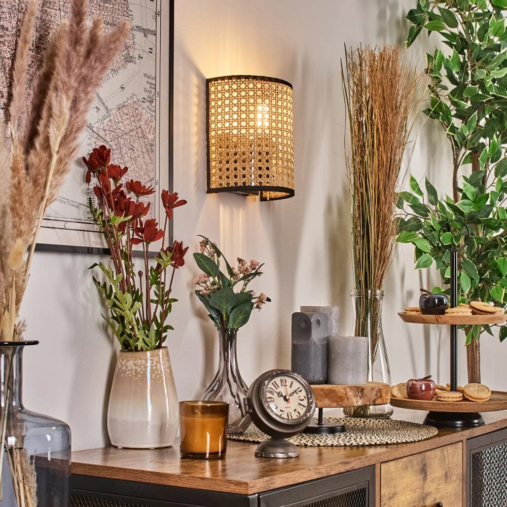 Abedim Wandleuchte Schwarz, 1-flammig 11 Abedim Wandleuchte Schwarz, 1-flammig – Bild 9