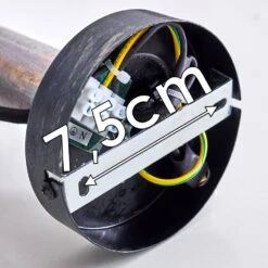 Adelboden Wandleuchte Holz Dunkel, Schwarz, 1-flammig -Lampe Verkäufe adelboden wandleuchte h3328286 17