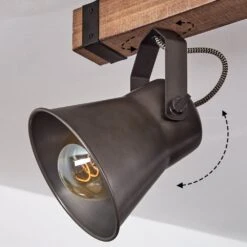 Aduard Deckenleuchte Braun, Schwarz, 4-flammig -Lampe Verkäufe aduard deckenleuchte h3538364 5
