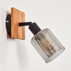 Aggebo Wandleuchte Glas 8 Cm Naturfarben, Schwarz, 1-flammig -Lampe Verkäufe aggebo wandleuchte glas 8 cm h3729045 7