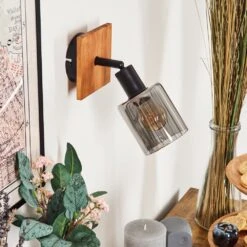 Aggebo Wandleuchte Glas 8 Cm Naturfarben, Schwarz, 1-flammig -Lampe Verkäufe aggebo wandleuchte glas 8 cm h3729045 9