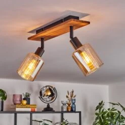 Aggebu Deckenleuchte Glas 8 Cm Naturfarben, Schwarz, 2-flammig -Lampe Verkäufe aggebu deckenleuchte glas 8 cm h3729076 8