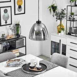 Aiguebelette Hängeleuchte Schwarz, 1-flammig -Lampe Verkäufe aiguebelette haengeleuchte h3619520 9