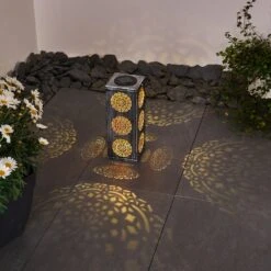 Ajman Solarleuchte LED Kupferfarben, Silber, 1-flammig -Lampe Verkäufe ajman solarleuchte h3327609 5