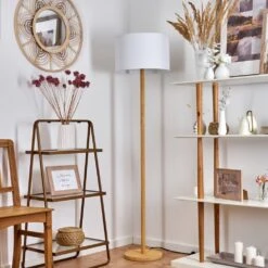 Akrema Stehleuchte Naturfarben, Schwarz, 1-flammig 23 Akrema Stehleuchte Naturfarben, Schwarz, 1-flammig -Lampe Verkäufe akrema stehleuchte h3453483 10