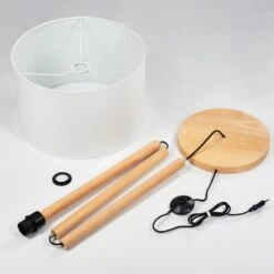 Akrema Stehleuchte Naturfarben, Schwarz, 1-flammig 17 Akrema Stehleuchte Naturfarben, Schwarz, 1-flammig -Lampe Verkäufe akrema stehleuchte h3453483 4