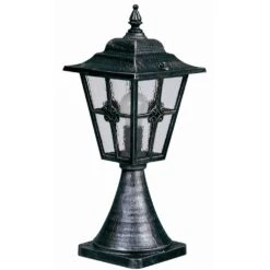 Albert Leuchten 532 Sockelleuchte Schwarz, Silber, 1-flammig