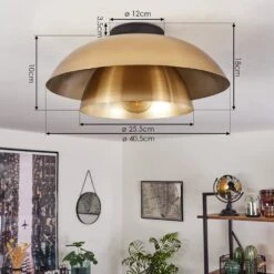 Albo Deckenleuchte Schwarz, 1-flammig -Lampe Verkäufe albo deckenleuchte h3696316 3