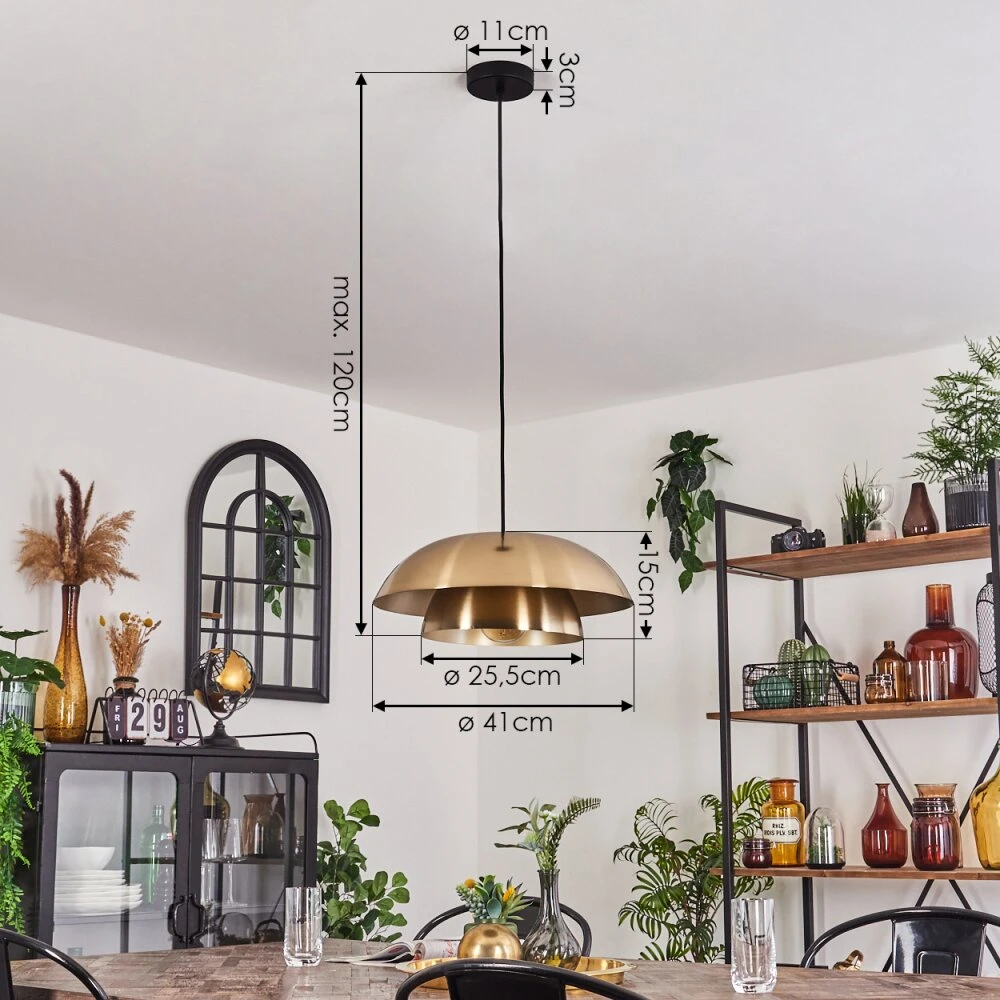 Albo Hängeleuchte Schwarz, 1-flammig 6 Albo Hängeleuchte Schwarz, 1-flammig – Bild 4