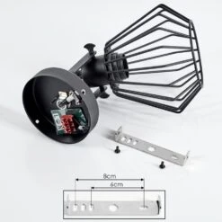 Albreda Deckenleuchte Schwarz, 1-flammig -Lampe Verkäufe albreda deckenleuchte h3559819 4