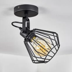 Albreda Deckenleuchte Schwarz, 1-flammig -Lampe Verkäufe albreda deckenleuchte h3559819 7