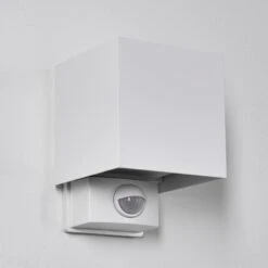 Almodofa Außenwandleuchte Weiß, 1-flammig, Bewegungsmelder -Lampe Verkäufe almodofa aussenwandleuchte h3741986 7