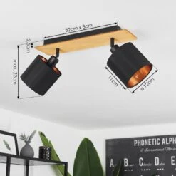 Alsen Deckenleuchte Braun, Schwarz, 2-flammig 15 Alsen Deckenleuchte Braun, Schwarz, 2-flammig -Lampe Verkäufe alsen deckenleuchte h3581346 3