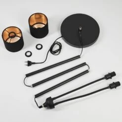 Alsen Stehleuchte Schwarz, 2-flammig -Lampe Verkäufe alsen stehleuchte h3452837 4