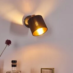 Alsen Wandleuchte Schwarz, 1-flammig -Lampe Verkäufe alsen wandleuchte h3293980 2