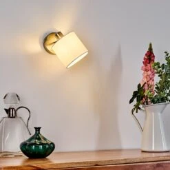 Alsen Wandleuchte Nickel-Matt, 1-flammig -Lampe Verkäufe alsen wandleuchte h3387597 4