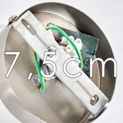 Alsen Wandleuchte Nickel-Matt, 1-flammig -Lampe Verkäufe alsen wandleuchte h3387597 9