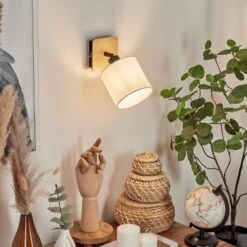 Alsen Wandleuchte Holz Hell, Schwarz, 1-flammig 22 Alsen Wandleuchte Holz Hell, Schwarz, 1-flammig -Lampe Verkäufe alsen wandleuchte h3581131 8