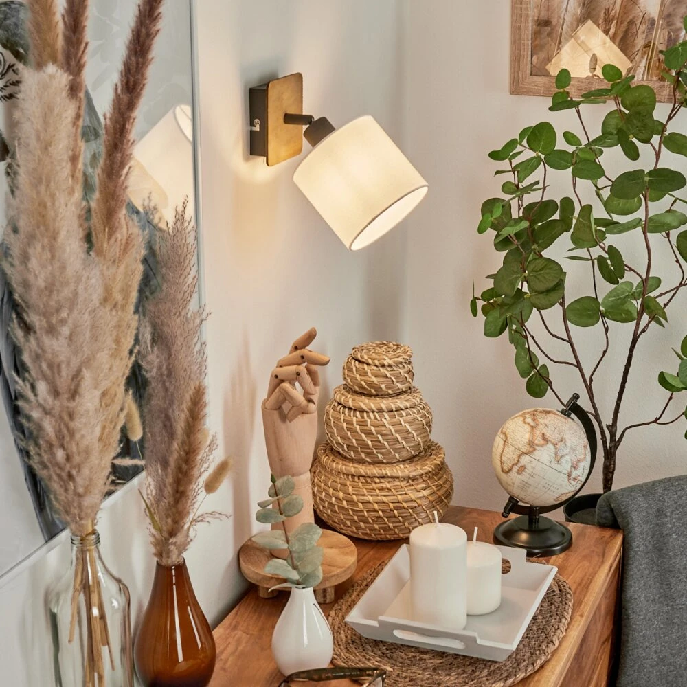 Alsen Wandleuchte Holz Dunkel, Schwarz, 1-flammig 13 Alsen Wandleuchte Holz Dunkel, Schwarz, 1-flammig – Bild 11