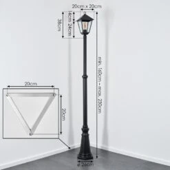 Anfei Wegeleuchte Schwarz, 1-flammig 17 Anfei Wegeleuchte Schwarz, 1-flammig -Lampe Verkäufe anfei wegeleuchte h3693018 3