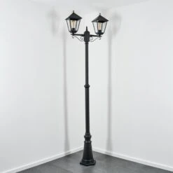 Anfei Wegeleuchte Schwarz, 2-flammig -Lampe Verkäufe anfei wegeleuchte h3693025 8