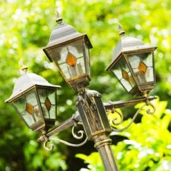 Antibes Kandelaber Braun, Gold, 3-flammig -Lampe Verkäufe antibes kandelaber h163765 kandelaber2 5