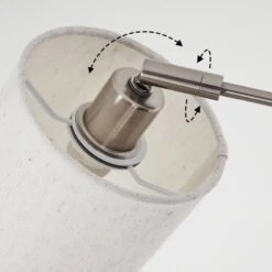 Antillo Stehleuchte Nickel-Matt, 5-flammig -Lampe Verkäufe antillo stehleuchte h3445358 5