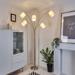 Antillo Stehleuchte Nickel-Matt, 5-flammig -Lampe Verkäufe antillo stehleuchte h3445358 6