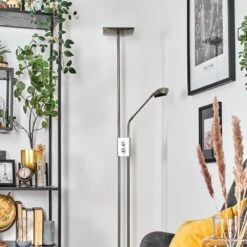 Antra Stehleuchte LED Nickel-Matt, 1-flammig -Lampe Verkäufe antra stehleuchte h3788127 11