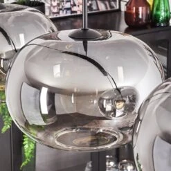 Apedo Hängeleuchte Glas 30 Cm Klar, Rauchfarben, 4-flammig -Lampe Verkäufe apedo haengeleuchte glas 30 cm h3768617 2