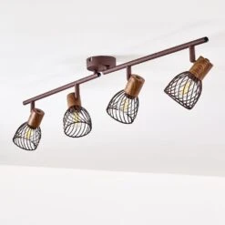 Arjen Deckenleuchte Braun, Rostfarben, 4-flammig -Lampe Verkäufe arjen deckenleuchte h3336892 do1 15