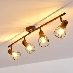 Arjen Deckenleuchte Braun, Rostfarben, 4-flammig -Lampe Verkäufe arjen deckenleuchte h3336892 do1 16