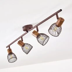 Arjen Deckenleuchte Braun, Rostfarben, 4-flammig -Lampe Verkäufe arjen deckenleuchte h3336892 do1 17