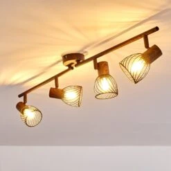 Arjen Deckenleuchte Braun, Rostfarben, 4-flammig -Lampe Verkäufe arjen deckenleuchte h3336892 do1 6
