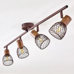 Arjen Deckenleuchte Braun, Rostfarben, 4-flammig -Lampe Verkäufe arjen deckenleuchte h3336892 do1 8