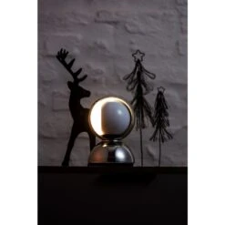 Artemide Eclisse Tischleuchte Silber, 1-flammig -Lampe Verkäufe artemide eclisse tischleuchte 0028140a 6