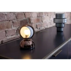 Artemide Eclisse Tischleuchte Kupferfarben, 1-flammig -Lampe Verkäufe artemide eclisse tischleuchte 0028170a 7