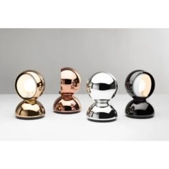 Artemide Eclisse Tischleuchte Kupferfarben, 1-flammig -Lampe Verkäufe artemide eclisse tischleuchte 0028170a 8