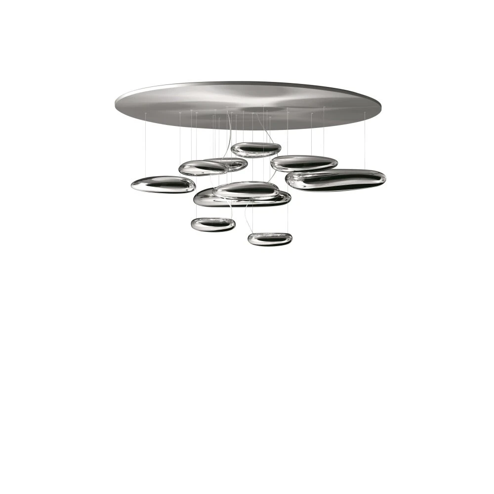 Artemide Mercury Deckenleuchte LED Chrom, 1-flammig 4 Artemide Mercury Deckenleuchte LED Chrom, 1-flammig – Bild 2