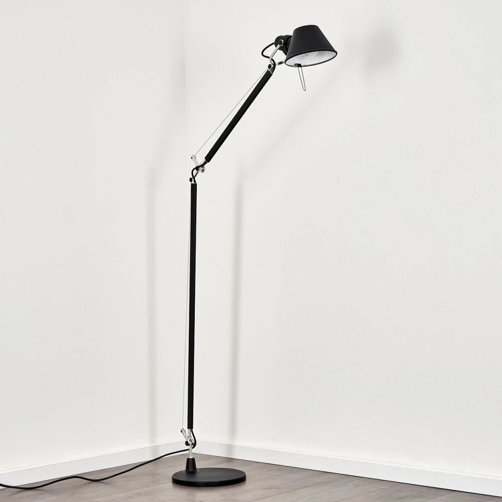 Artemide TOLOMEO Stehleuchte Chrom, Schwarz, 1-flammig 10 Artemide TOLOMEO Stehleuchte Chrom, Schwarz, 1-flammig – Bild 8
