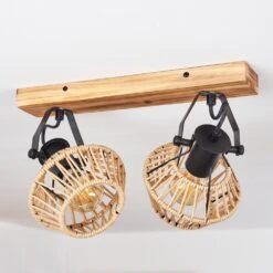 Auboncourt Deckenleuchte Naturfarben, 2-flammig -Lampe Verkäufe auboncourt deckenleuchte h3618899 7