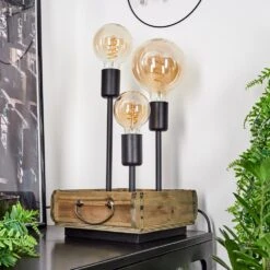 Avestruz Tischleuchte Braun, Schwarz, 3-flammig -Lampe Verkäufe avestruz tischleuchte h3565735 11