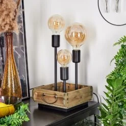 Avestruz Tischleuchte Braun, Schwarz, 3-flammig -Lampe Verkäufe avestruz tischleuchte h3565735 9