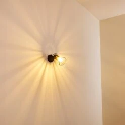 Ayen Wandleuchte Schwarz-Gold, 1-flammig 31 Ayen Wandleuchte Schwarz-Gold, 1-flammig -Lampe Verkäufe ayen wandleuchte h3283592 do1 9