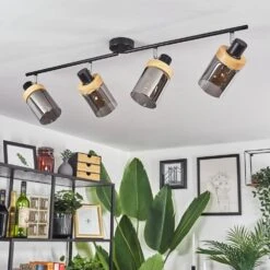 Azinhalinho Deckenleuchte Chrom, Schwarz, 4-flammig -Lampe Verkäufe azinhalinho deckenleuchte h3632796 9