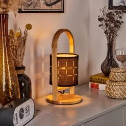 Aztec Tischleuchte Naturfarben, 1-flammig -Lampe Verkäufe aztec tischleuchte h3697160 10